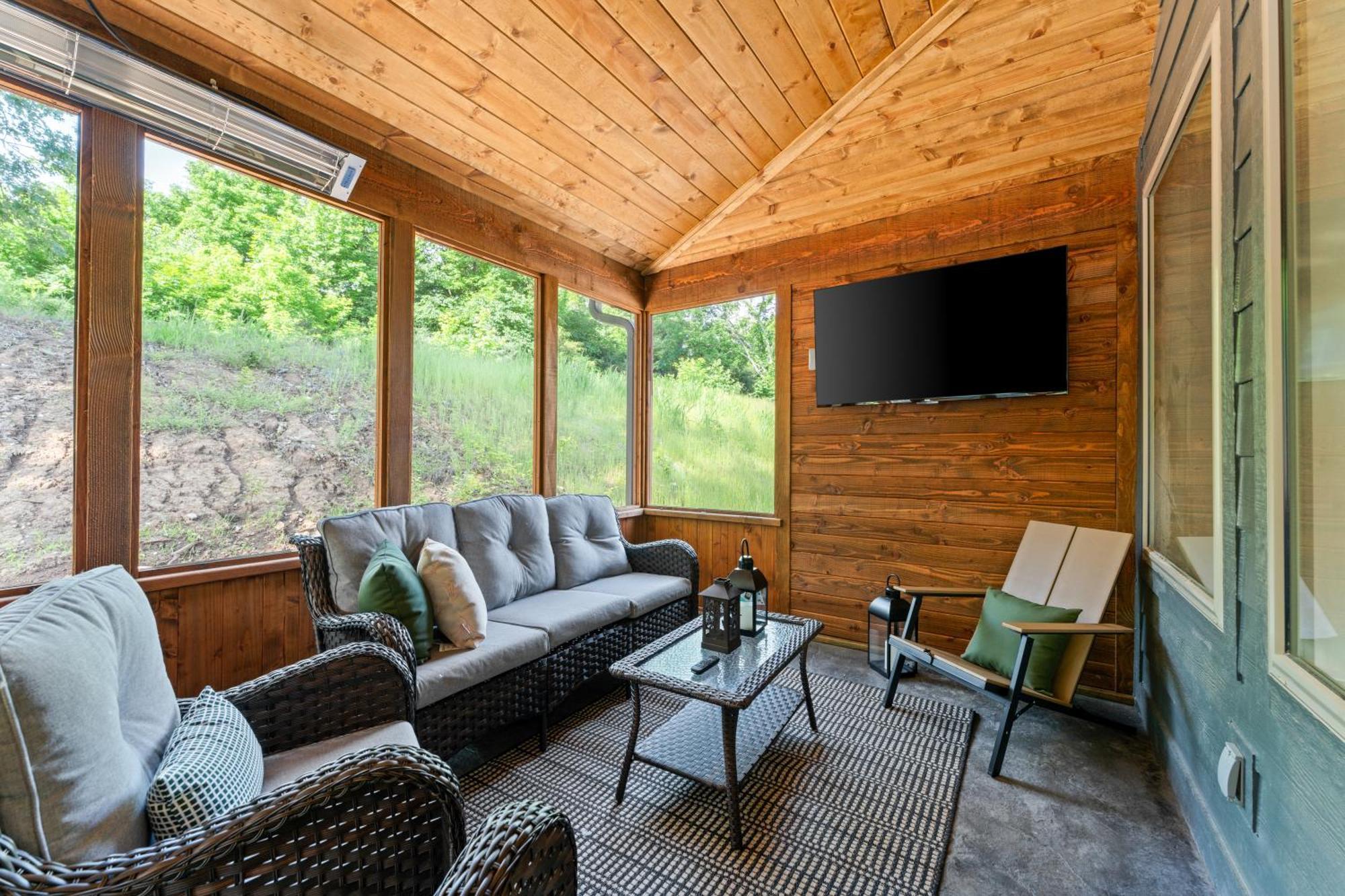 New Ozark Oasis Luxe Cabin Retreat With Hot Tub Hollister Екстериор снимка