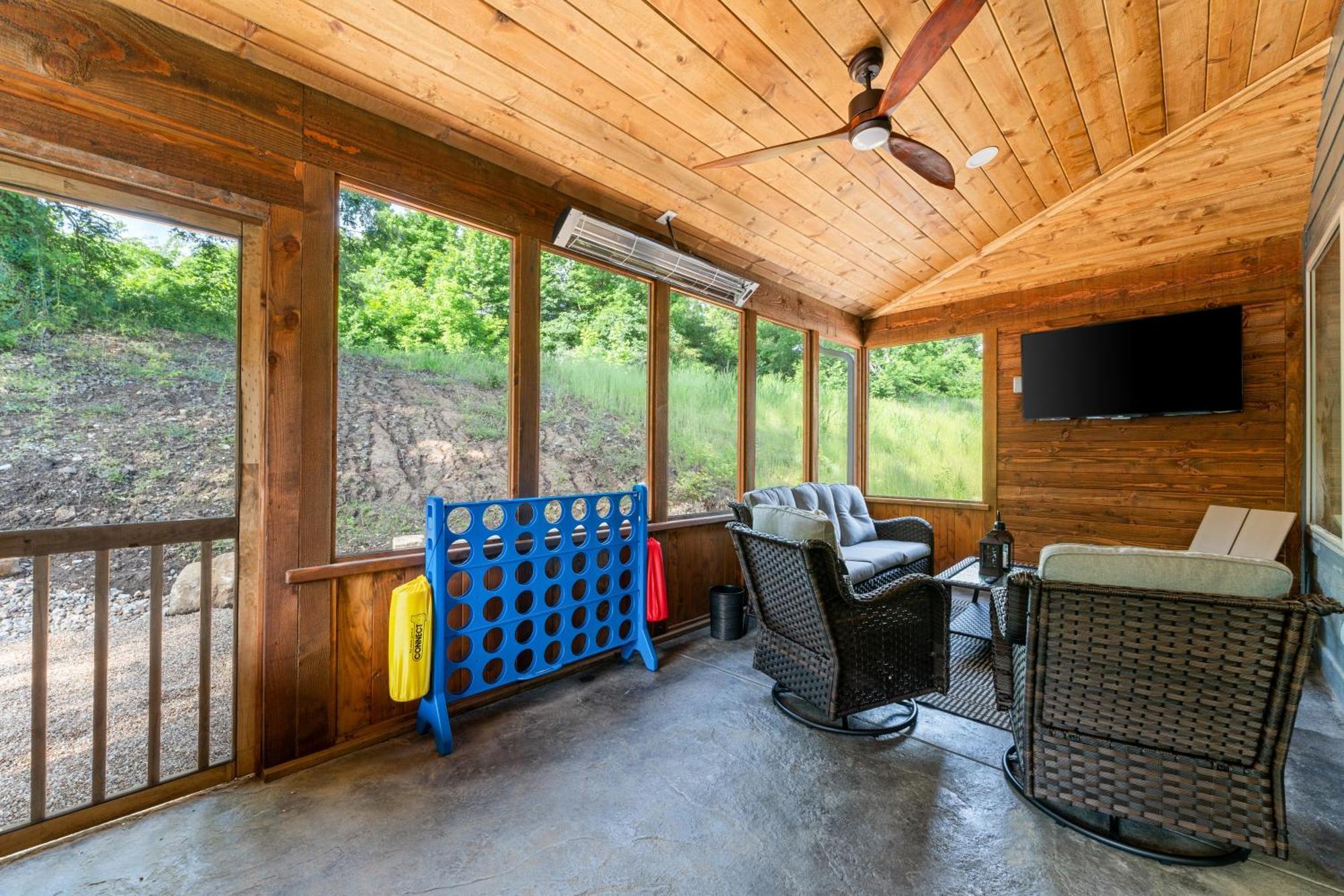 New Ozark Oasis Luxe Cabin Retreat With Hot Tub Hollister Екстериор снимка
